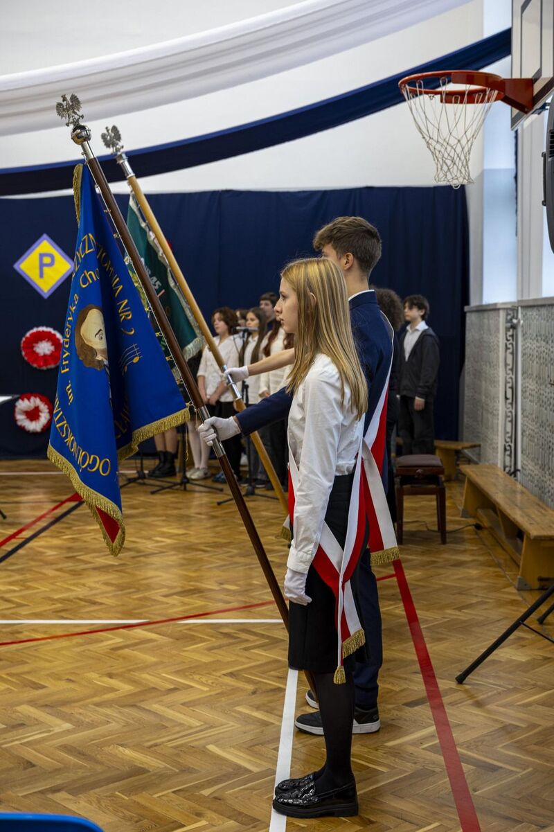 Dzień Pamięci w szkole na Sępolnie. Fot. Agata Ligęcka / IPN Wrocław