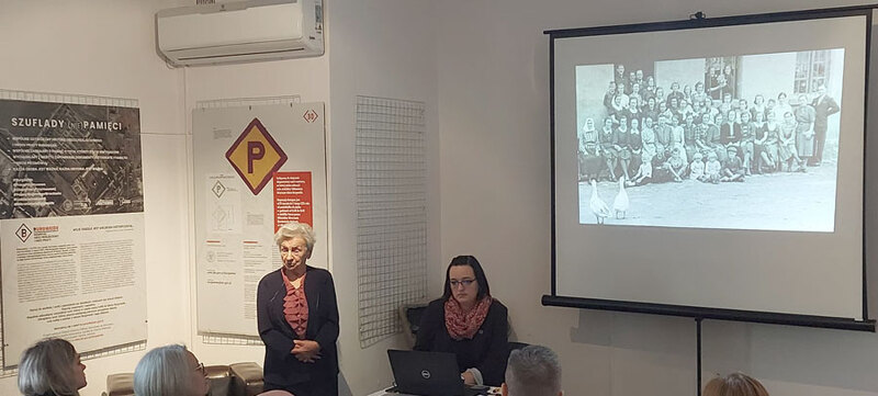 Wernisaż wystawy „Burgweide...” w Muzeum0 Gross-Rosen, 8.11.2024. Fot. Muzeum Gross-Rosen