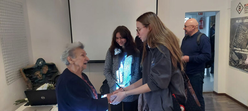 Wernisaż wystawy „Burgweide...” w Muzeum0 Gross-Rosen, 8.11.2024. Fot. Muzeum Gross-Rosen