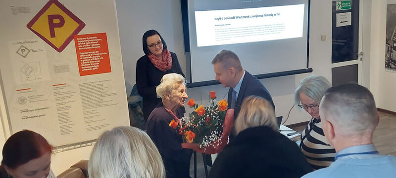 Wernisaż wystawy „Burgweide...” w Muzeum0 Gross-Rosen, 8.11.2024. Fot. Muzeum Gross-Rosen