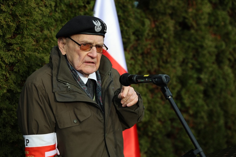 Kpt. Stanisław Wołczaski, żołnierz AK, powstaniec warszawski. Fot. Maciej Parysek / IPN Wrocław