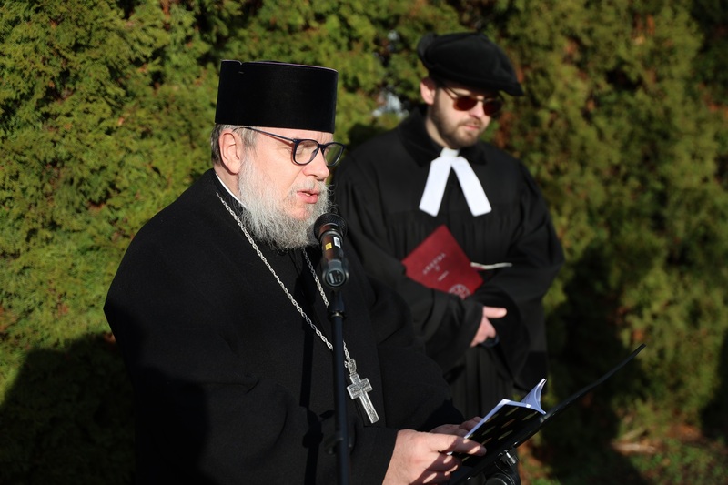 Ks. mitrat Grzegorz Cebulski. Fot. Maciej Parysek / IPN Wrocław