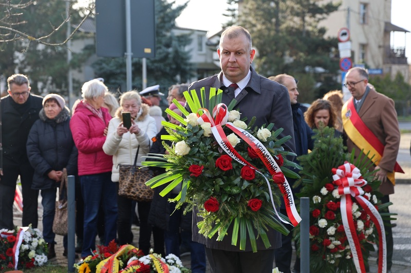 Damian Mrozek – wiceprzewodniczący Sejmiku Województwa Dolnośląskiego. Fot. Maciej Parysek / IPN Wrocław