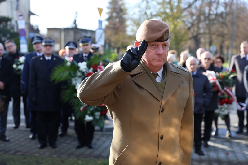 Płk Edward Chyła – dowódca 16. Dolnośląskiej Brygady Obrony Terytorialnej im. ppłk. Ludwika Marszałka ps. „Zbroja”. Fot. Maciej Parysek / IPN Wrocław
