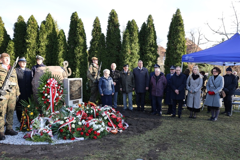 Nowy pomnik na Rakowcu. Fot. Maciej Parysek / IPN Wrocław