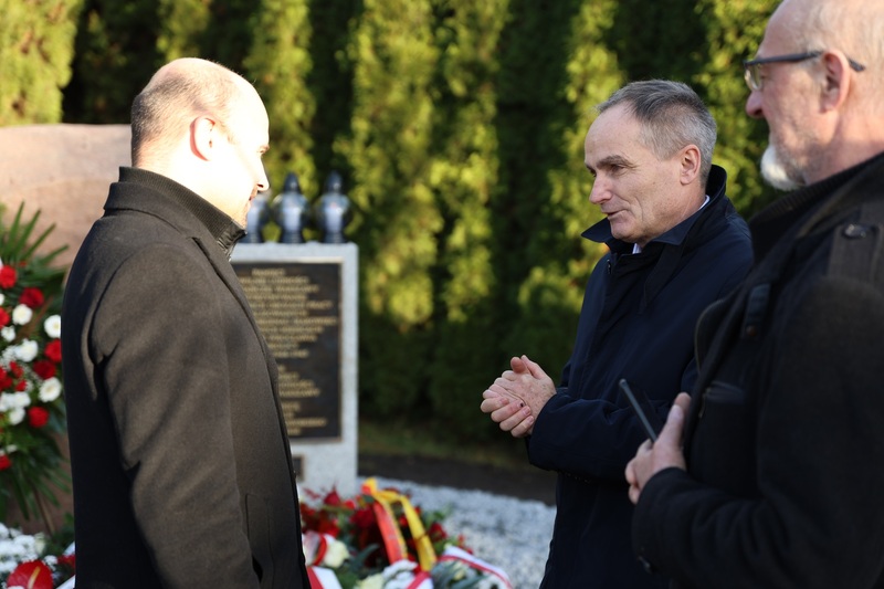 Goście zebrani na uroczystości. Fot. Maciej Parysek / IPN Wrocław