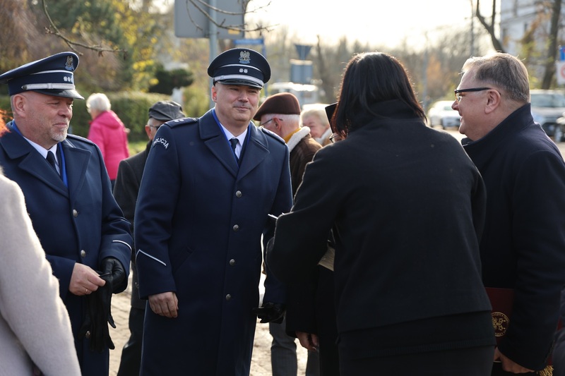 Goście zebrani na uroczystości. Fot. Maciej Parysek / IPN Wrocław