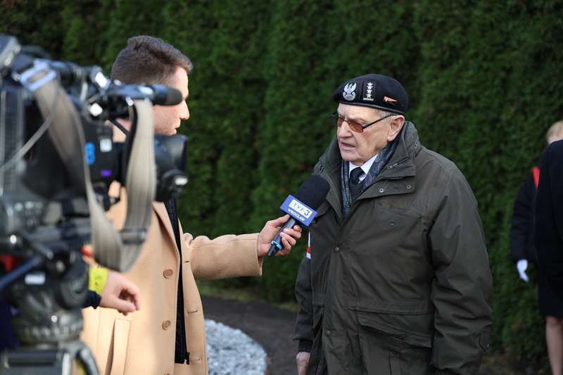 Goście zebrani na uroczystości. Fot. Maciej Parysek / IPN Wrocław