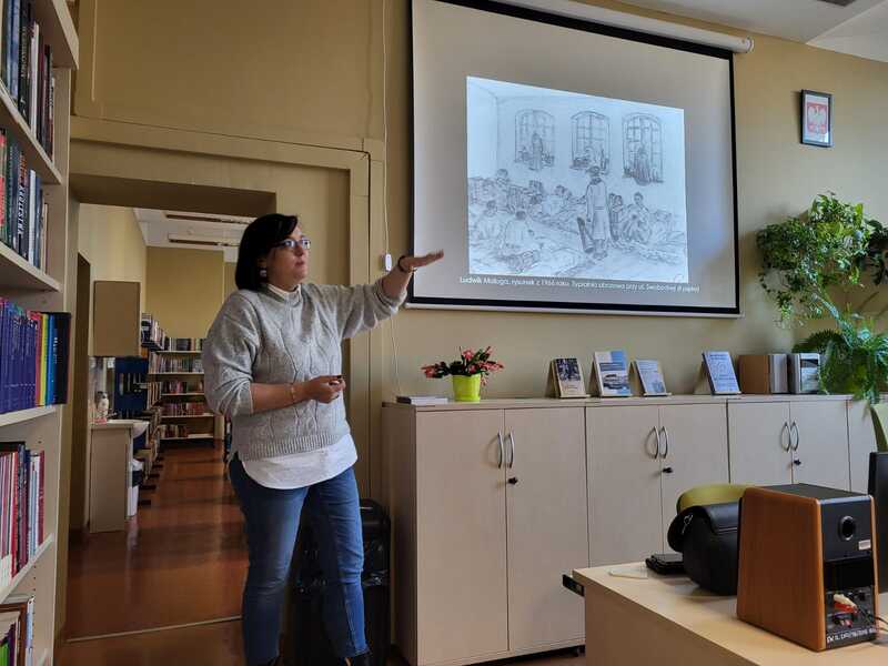 Prelekcja w CKU, 27.11.2024. Fot. Elżbieta Cegieła/ CKU