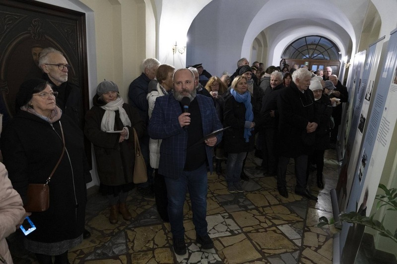 Uroczyste odsłonięcie tablicy pamięci ks. Stanisława Orzechowskiego „Orzecha” - Kobylin, 10 grudnia 2024/ fot. A.Ligęcka/ IPN Wrocław
