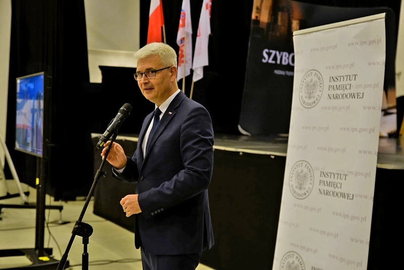 Spotkanie upamiętniające 43. rocznicę wprowadzenia stanu wojennego zorganizowane przez wałbrzyską „Solidarność” – Wałbrzych, 13 grudnia 2024/ fot. A.Ligęcka IPN Wrocław