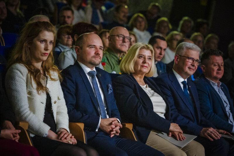 Uroczystości upamiętniające mjr. Mieczysława Kozara-Słobódzkiego – legionistę, kompozytora i pedagoga - Świdnica, 29 stycznia 2025 roku/ fot. A.Ligęcka IPN Wrocław