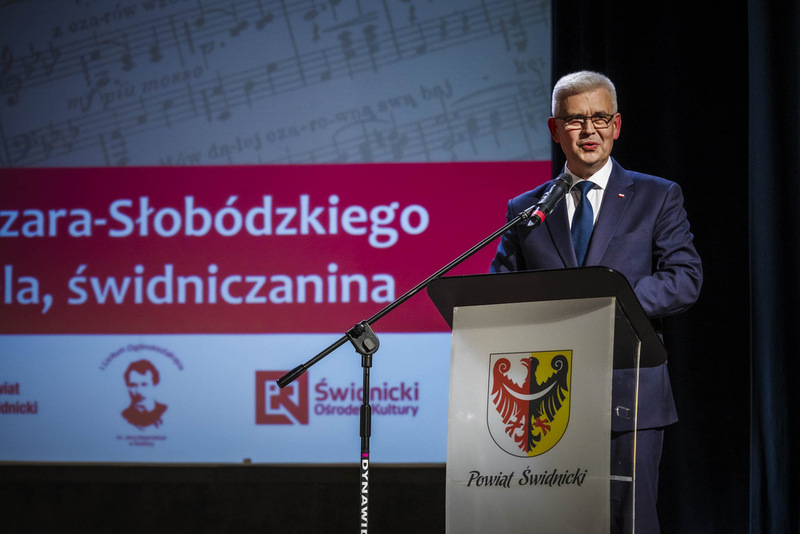 Uroczystości upamiętniające mjr. Mieczysława Kozara-Słobódzkiego – legionistę, kompozytora i pedagoga - Świdnica, 29 stycznia 2025 roku/ fot. A.Ligęcka IPN Wrocław