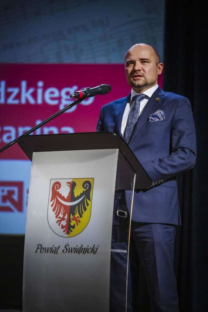 Uroczystości upamiętniające mjr. Mieczysława Kozara-Słobódzkiego – legionistę, kompozytora i pedagoga - Świdnica, 29 stycznia 2025 roku/ fot. A.Ligęcka IPN Wrocław