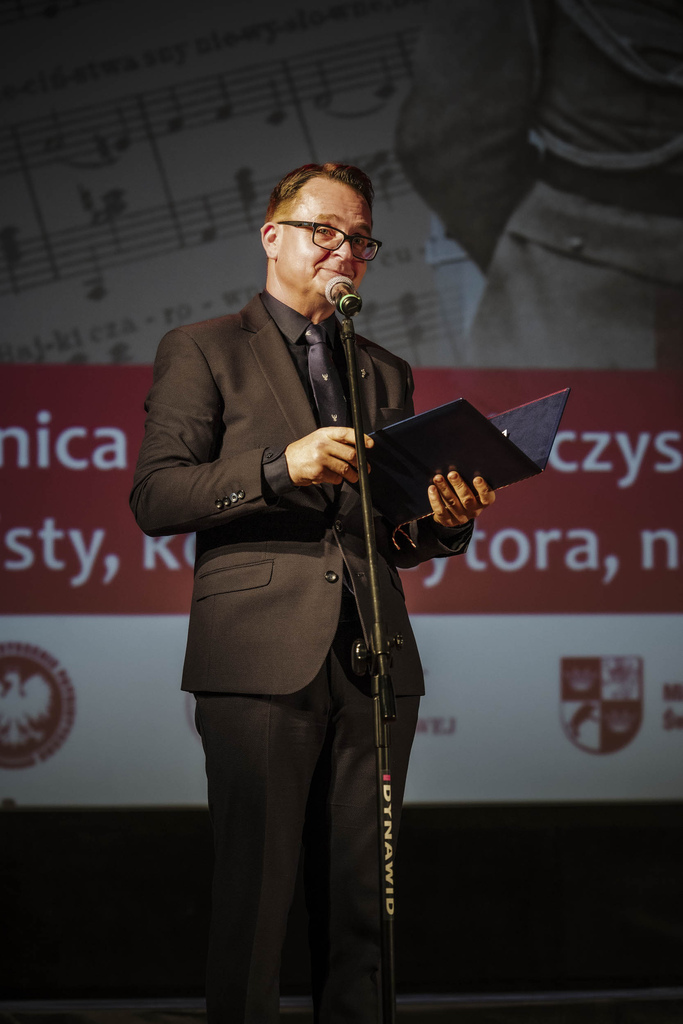 Uroczystości upamiętniające mjr. Mieczysława Kozara-Słobódzkiego – legionistę, kompozytora i pedagoga - Świdnica, 29 stycznia 2025 roku/ fot. A.Ligęcka IPN Wrocław
