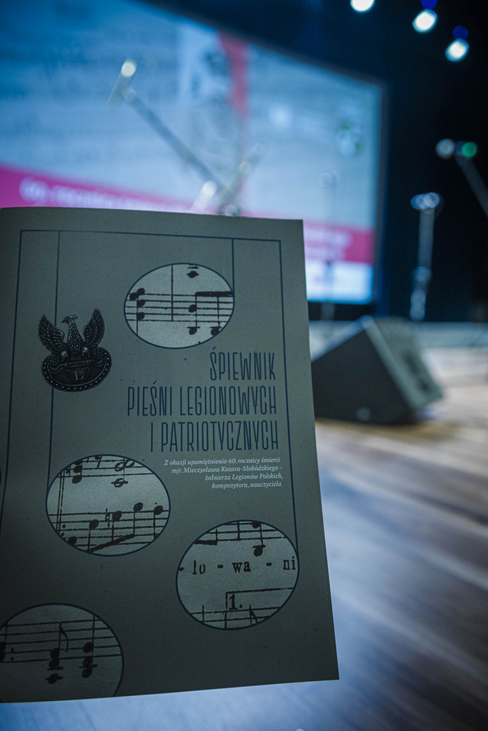 Uroczystości upamiętniające mjr. Mieczysława Kozara-Słobódzkiego – legionistę, kompozytora i pedagoga - Świdnica, 29 stycznia 2025 roku/ fot. A.Ligęcka IPN Wrocław