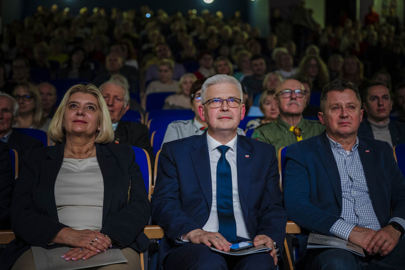 Uroczystości upamiętniające mjr. Mieczysława Kozara-Słobódzkiego – legionistę, kompozytora i pedagoga - Świdnica, 29 stycznia 2025 roku/ fot. A.Ligęcka IPN Wrocław