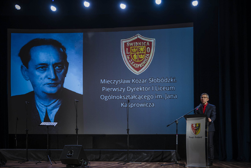 Uroczystości upamiętniające mjr. Mieczysława Kozara-Słobódzkiego – legionistę, kompozytora i pedagoga - Świdnica, 29 stycznia 2025 roku/ fot. A.Ligęcka IPN Wrocław