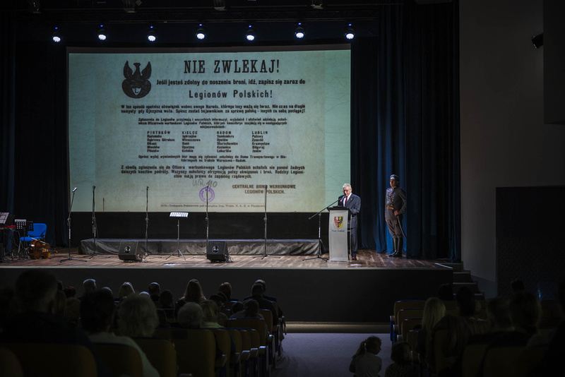 Uroczystości upamiętniające mjr. Mieczysława Kozara-Słobódzkiego – legionistę, kompozytora i pedagoga - Świdnica, 29 stycznia 2025 roku/ fot. A.Ligęcka IPN Wrocław