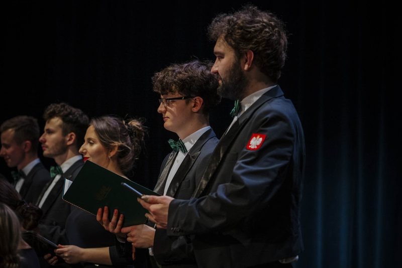 Uroczystości upamiętniające mjr. Mieczysława Kozara-Słobódzkiego – legionistę, kompozytora i pedagoga - Świdnica, 29 stycznia 2025 roku/ fot. A.Ligęcka IPN Wrocław