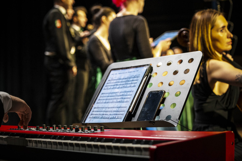 Uroczystości upamiętniające mjr. Mieczysława Kozara-Słobódzkiego – legionistę, kompozytora i pedagoga - Świdnica, 29 stycznia 2025 roku/ fot. A.Ligęcka IPN Wrocław