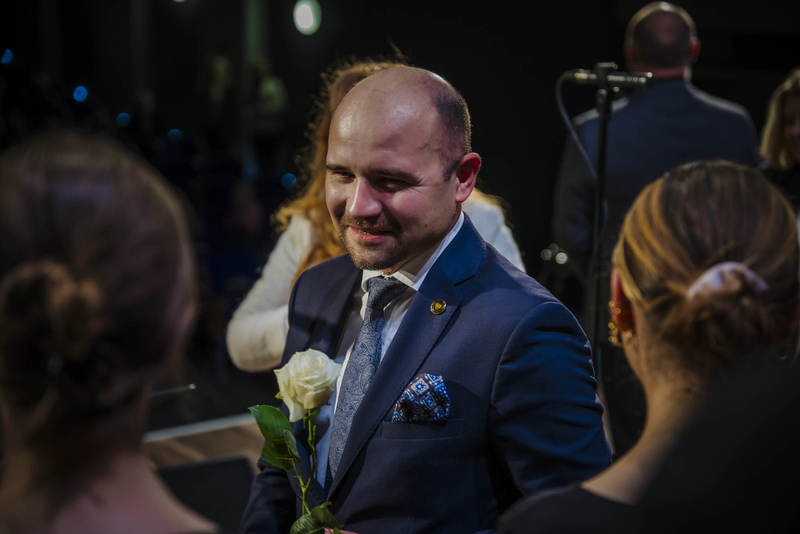 Uroczystości upamiętniające mjr. Mieczysława Kozara-Słobódzkiego – legionistę, kompozytora i pedagoga - Świdnica, 29 stycznia 2025 roku/ fot. A.Ligęcka IPN Wrocław