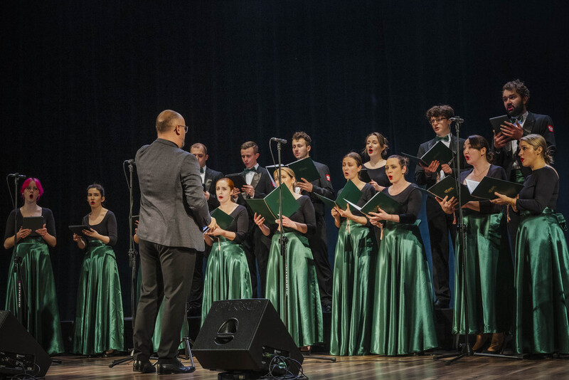 Uroczystości upamiętniające mjr. Mieczysława Kozara-Słobódzkiego – legionistę, kompozytora i pedagoga - Świdnica, 29 stycznia 2025 roku/ fot. A.Ligęcka IPN Wrocław