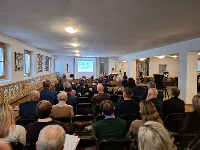 Prelekcja Barbary Sawickiej. Fot. Kamilla Jasińska, IPN Wrocław