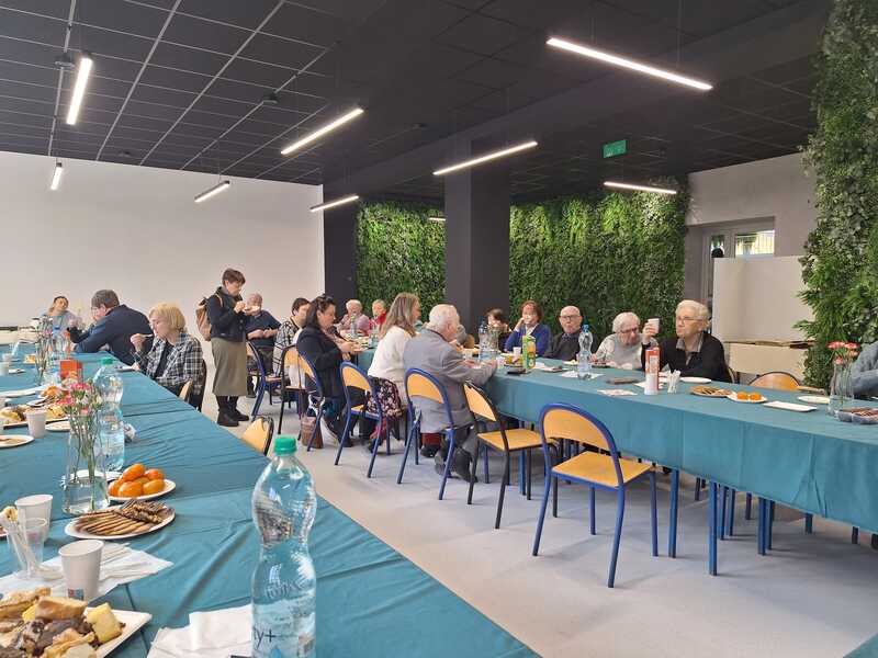 Okolicznościowe spotkanie po akademii. Fot. Anna Nawara / TMW