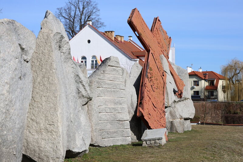 Konferencja prasowa dr. hab. Karola Polejowskiego, zastępcy prezesa IPN i prok. Andrzeja Pozorskiego - 4 marca 2025/ fot. M.Parysek IPN Wrocław