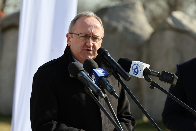 Konferencja prasowa dr. hab. Karola Polejowskiego, zastępcy prezesa IPN i prok. Andrzeja Pozorskiego - 4 marca 2025/ fot. M.Parysek IPN Wrocław