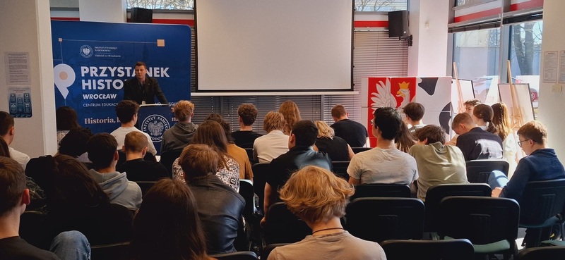 Szkolenie w ramach X Turnieju Debat Historycznych IPN - Przystanek Historia IPN we Wrocławiu, 6 marca 2025