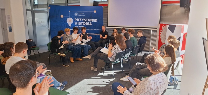 Szkolenie w ramach X Turnieju Debat Historycznych IPN - Przystanek Historia IPN we Wrocławiu, 6 marca 2025
