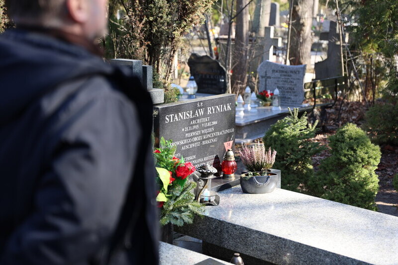 Lekcja historii na wrocławskim Cmentarzu Osobowickim - 6 marca 2025/ fot. M.Parysek IPN Wrocław