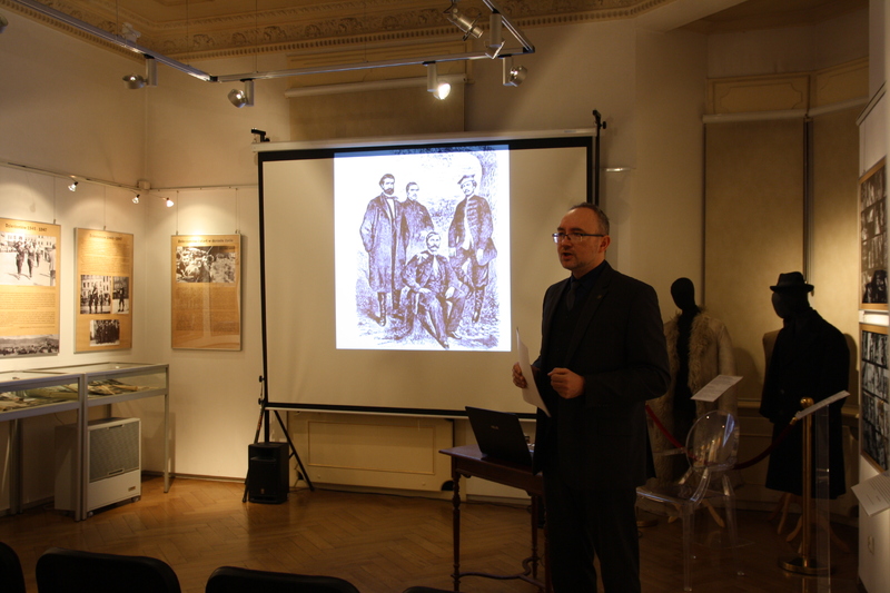 Marek Gadowicz podczas wykładu (fot. Arnold Kordasiewicz)