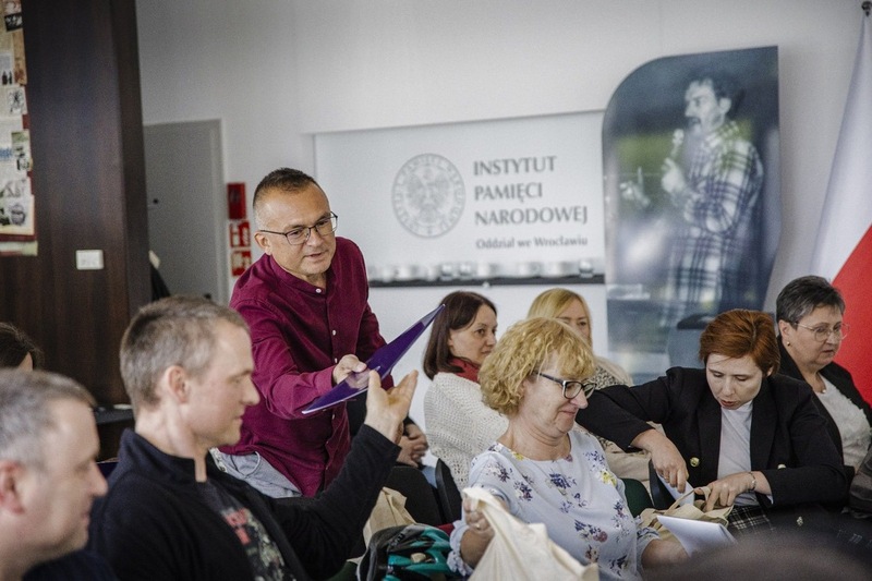 Szkolenie dla nauczycieli w Przystanku Historia im. Kornela Morawieckiego we Wrocławiu - 8 maja 2025/ fot. A.Ligęcka IPN Wrocław