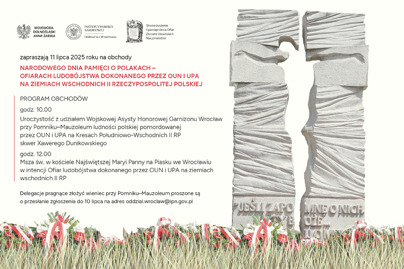 Zaproszenie 11 lipca