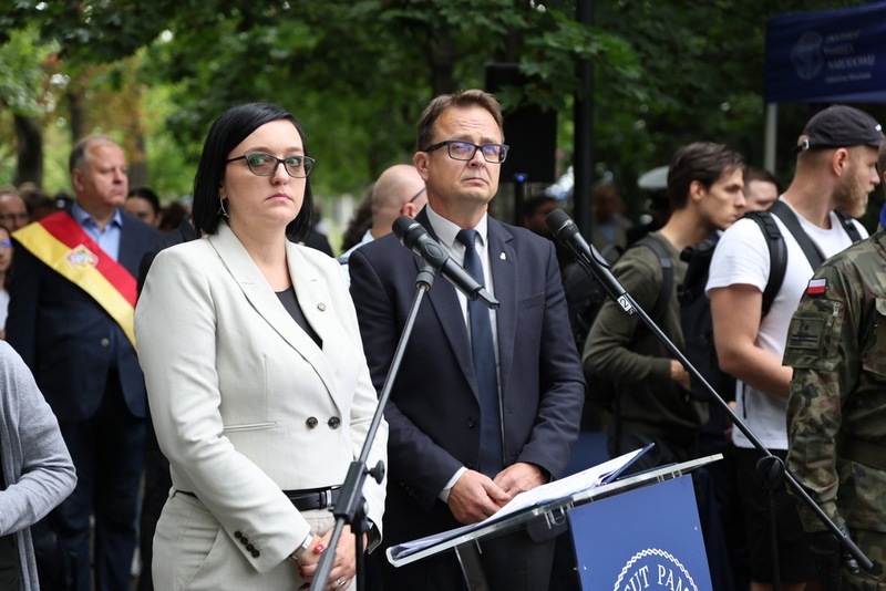 Wrocławskie obchody Narodowego Dnia Pamięci Powstania Warszawskiego – Promenada Starojmiejska Wrocław, 1 sierpnia 2025/ fot. M.Parysek IPN Wrocław