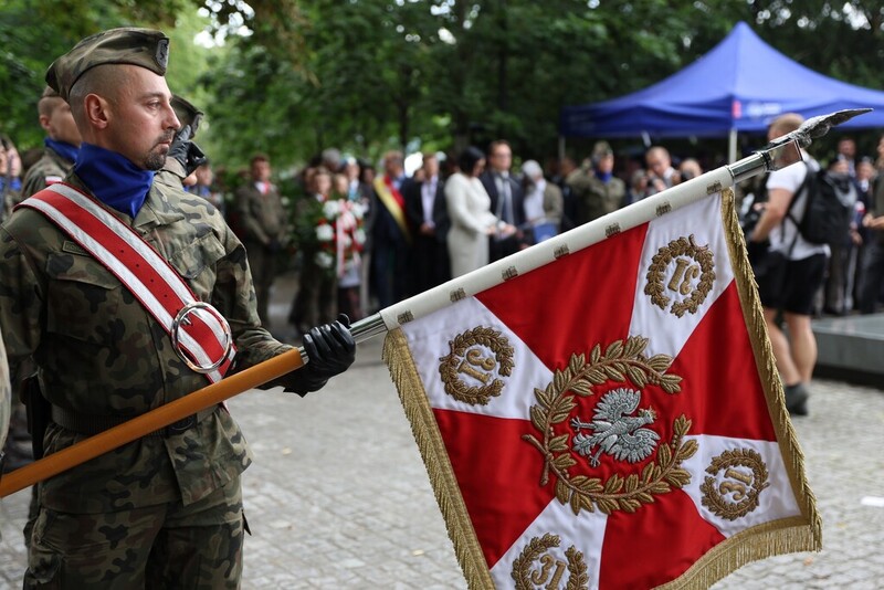 Wrocławskie obchody Narodowego Dnia Pamięci Powstania Warszawskiego – Promenada Starojmiejska Wrocław, 1 sierpnia 2025/ fot. M.Parysek IPN Wrocław