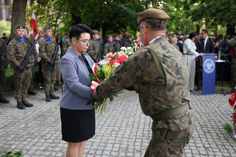 Wrocławskie obchody Narodowego Dnia Pamięci Powstania Warszawskiego – Promenada Starojmiejska Wrocław, 1 sierpnia 2025/ fot. M.Parysek IPN Wrocław