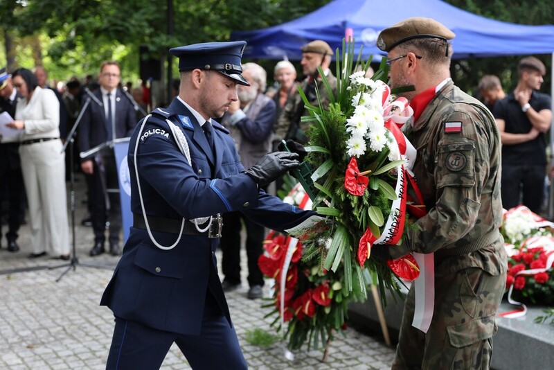 Wrocławskie obchody Narodowego Dnia Pamięci Powstania Warszawskiego – Promenada Starojmiejska Wrocław, 1 sierpnia 2025/ fot. M.Parysek IPN Wrocław