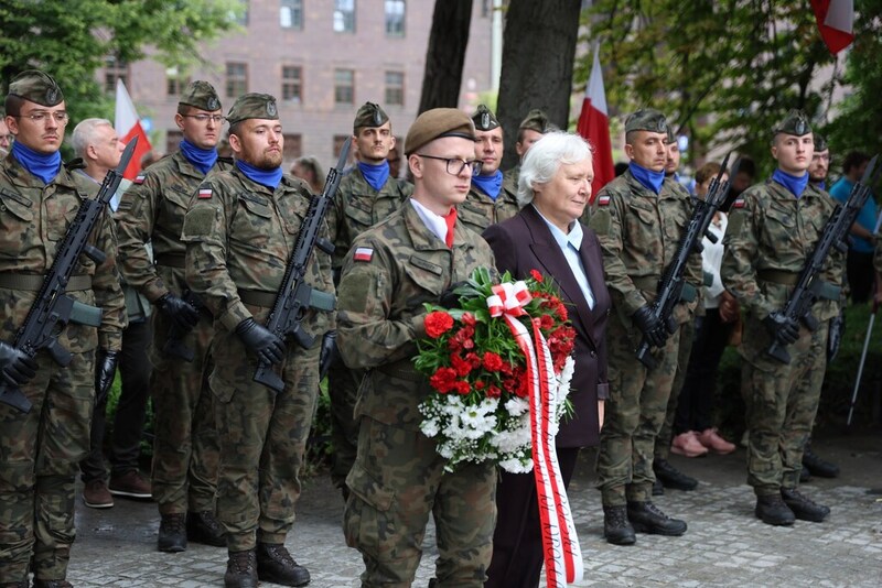 Wrocławskie obchody Narodowego Dnia Pamięci Powstania Warszawskiego – Promenada Starojmiejska Wrocław, 1 sierpnia 2025/ fot. M.Parysek IPN Wrocław
