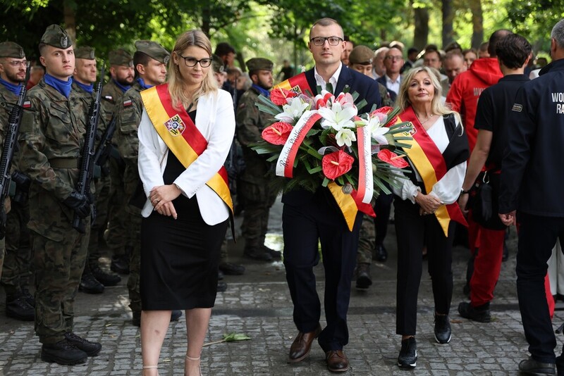Wrocławskie obchody Narodowego Dnia Pamięci Powstania Warszawskiego – Promenada Starojmiejska Wrocław, 1 sierpnia 2025/ fot. M.Parysek IPN Wrocław