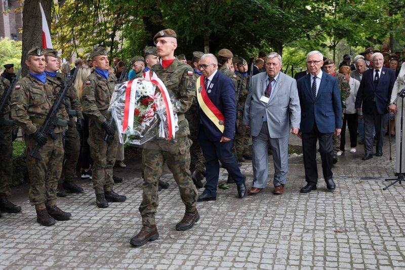 Wrocławskie obchody Narodowego Dnia Pamięci Powstania Warszawskiego – Promenada Starojmiejska Wrocław, 1 sierpnia 2025/ fot. M.Parysek IPN Wrocław