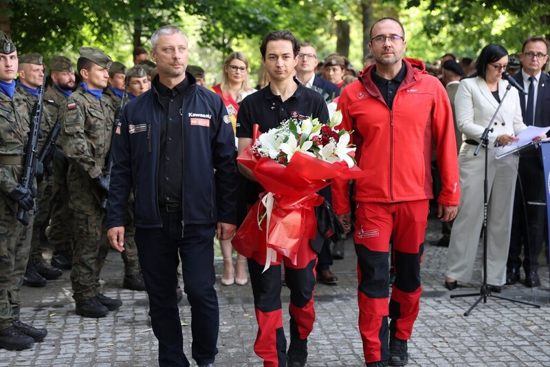 Wrocławskie obchody Narodowego Dnia Pamięci Powstania Warszawskiego – Promenada Starojmiejska Wrocław, 1 sierpnia 2025/ fot. M.Parysek IPN Wrocław