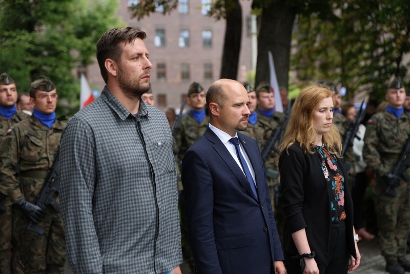 Wrocławskie obchody Narodowego Dnia Pamięci Powstania Warszawskiego – Promenada Starojmiejska Wrocław, 1 sierpnia 2025/ fot. M.Parysek IPN Wrocław