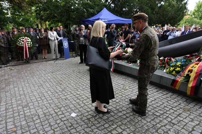 Wrocławskie obchody Narodowego Dnia Pamięci Powstania Warszawskiego – Promenada Starojmiejska Wrocław, 1 sierpnia 2025/ fot. M.Parysek IPN Wrocław