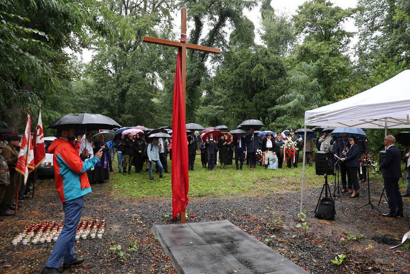na zdjęciu rzut na całość uroczystości