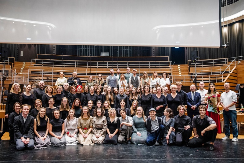 Widowisko PAMIĘTNIK. Świadectwo Warszawy, pamięć Wrocławia, NFM, 28.09.2025. Fot. Agata Ligęcka, IPN Wrocław