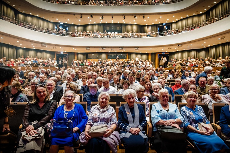 Widowisko PAMIĘTNIK. Świadectwo Warszawy, pamięć Wrocławia, NFM, 28.09.2025. Fot. Agata Ligęcka, IPN Wrocław